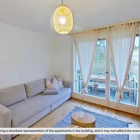 Appartement Simple 2 Bedroom With Essentials Zurich